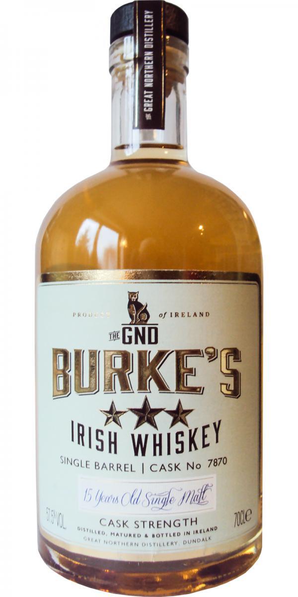 Burke's 15-year-old  Single Barrel - Cask Strength