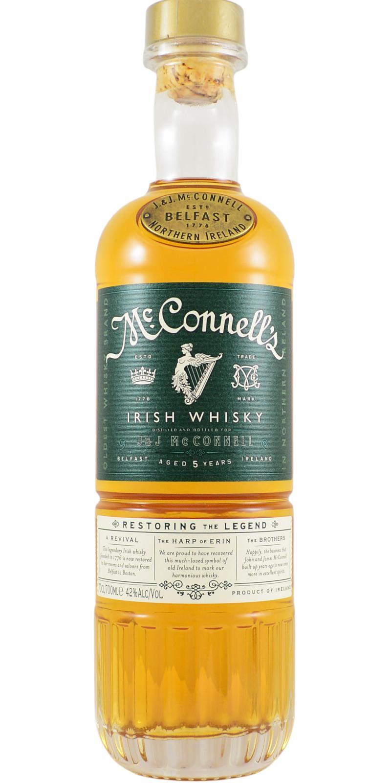 McConnell's 05-year-old  Irish Whisky