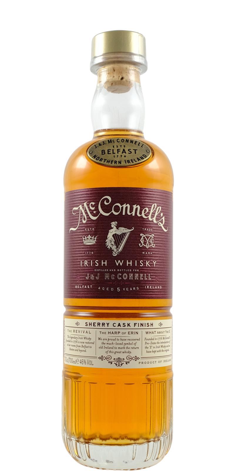 McConnell's 05-year-old  Sherry Cask Finish