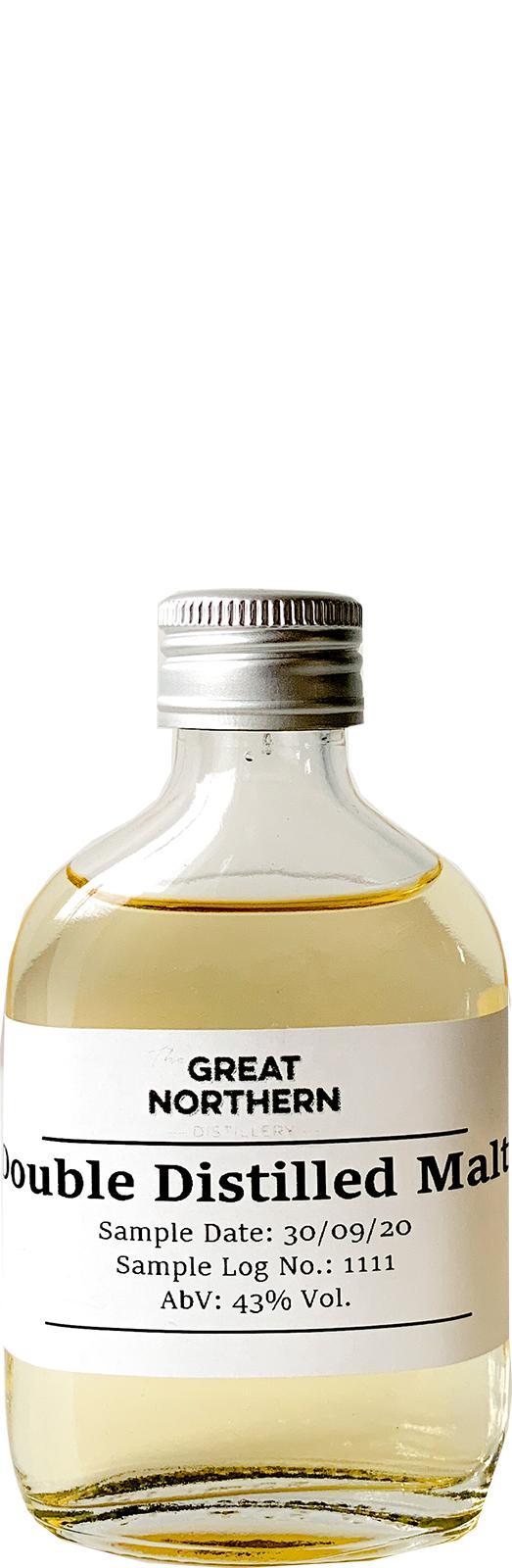 The Great Northern Double Distilled Malt  Sample Log No.: 1111