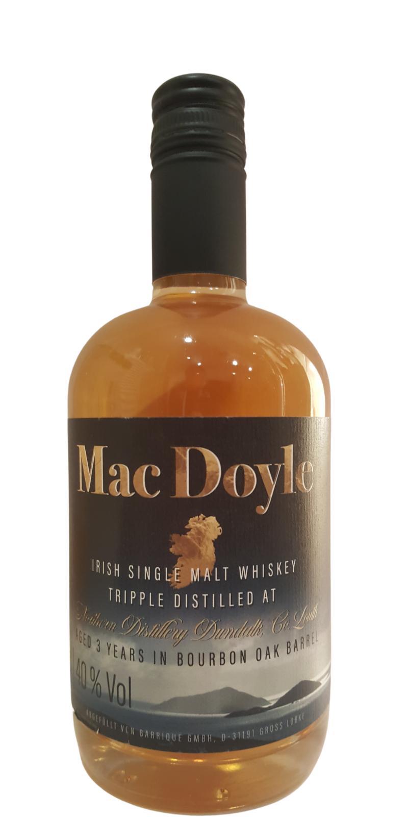 Mac Doyle 03-year-old Bq  Irish Single Malt Whiskey