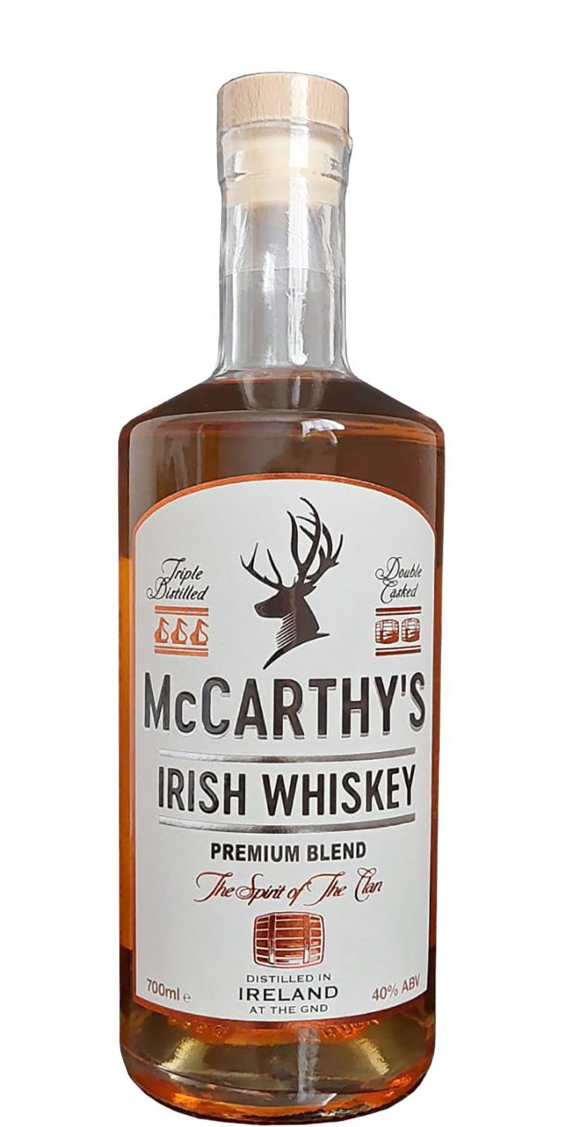 McCarthy's Irish Whiskey McCa  Premium Blend