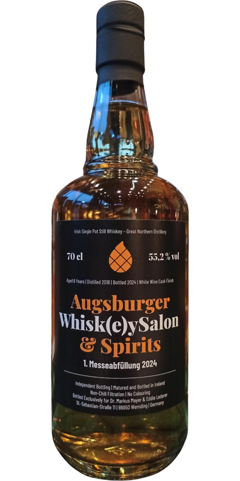 The Great Northern 2018 UD  Augsburger Whisk(e)ySalon & Spirits