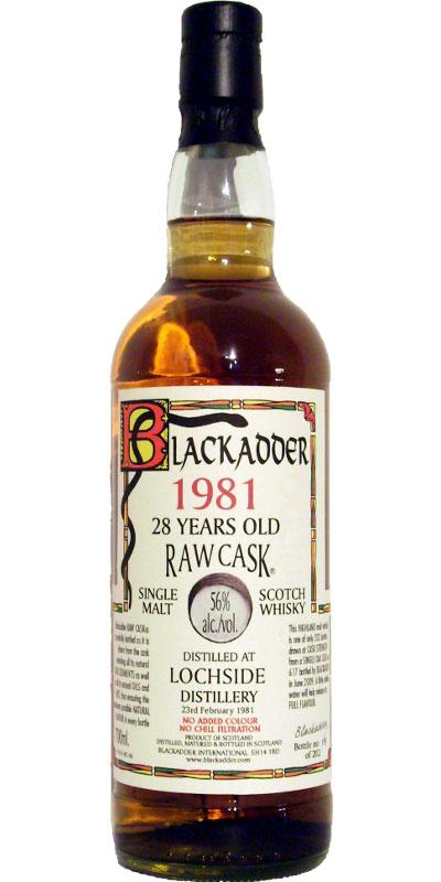 Lochside 1981 BA  Raw Cask