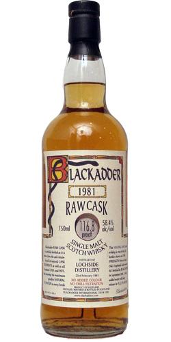 Lochside 1981 BA  Raw Cask
