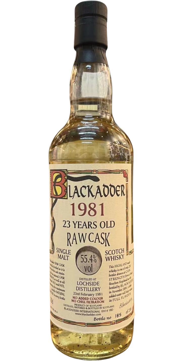 Lochside 1981 BA  Raw Cask