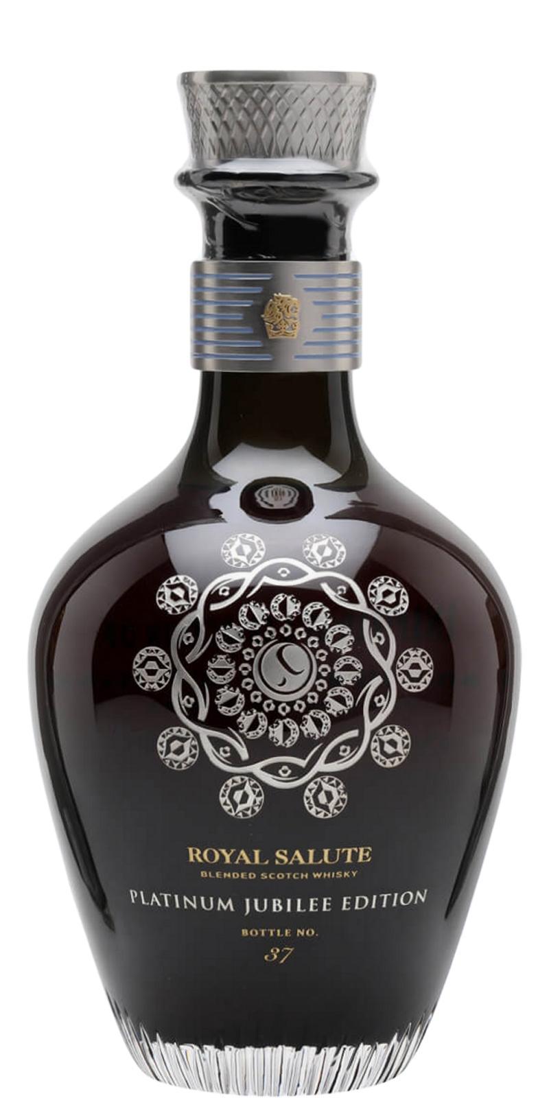 Royal Salute Platinum Jubilee Edition Chvs  The Teck Corsage Brooch