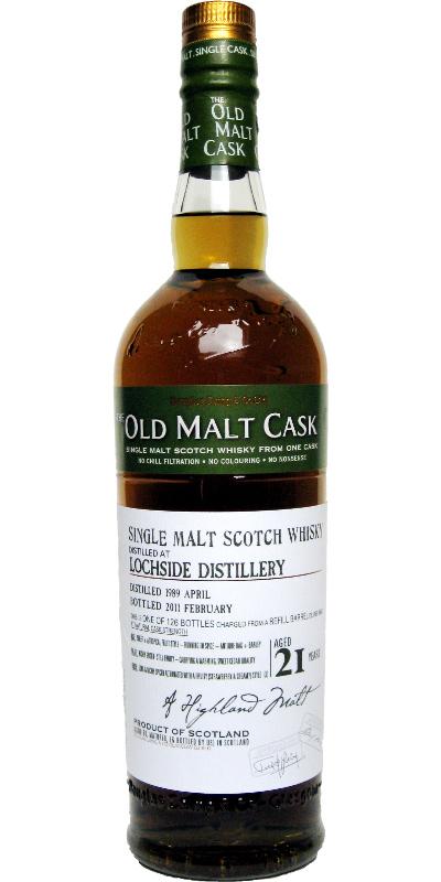 Lochside 1989 DL  The Old Malt Cask