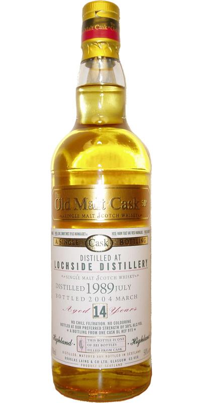 Lochside 1989 DL  The Old Malt Cask