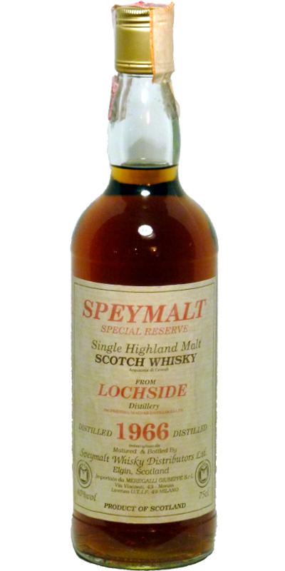 Lochside 1966 GM  Speymalt - Special Reserve