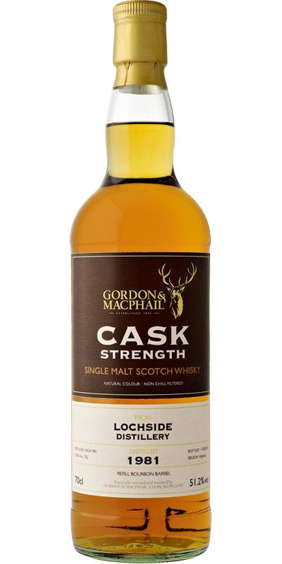 Lochside 1981 GM  Cask Strength