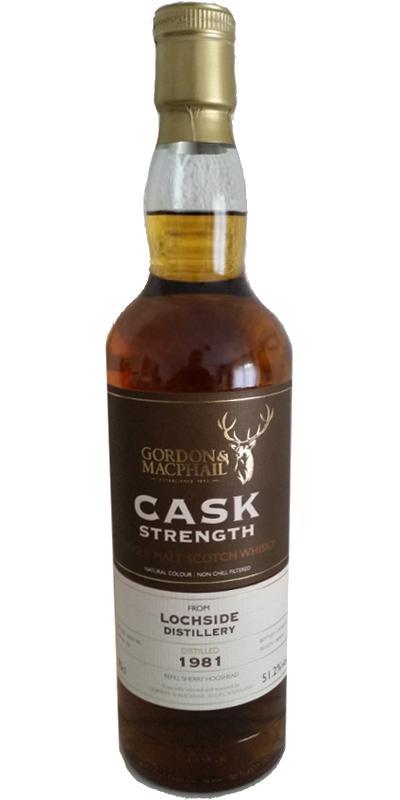 Lochside 1981 GM  Cask Strength