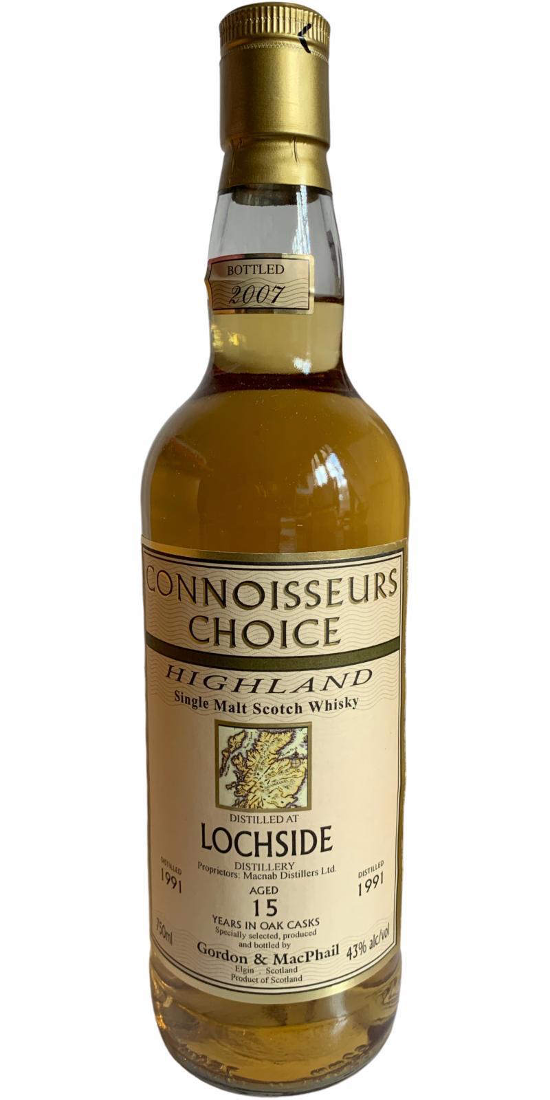 Lochside 1991 GM  Connoisseurs Choice