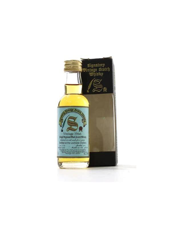 Lochside 1966 JM  Fine Malt Selection - Miniature