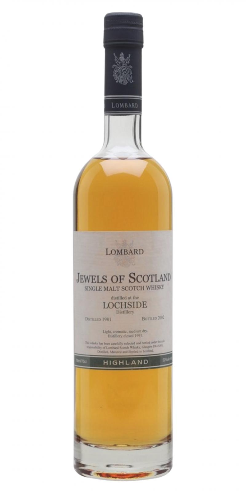 Lochside 1981 Lb  Jewels of Scotland