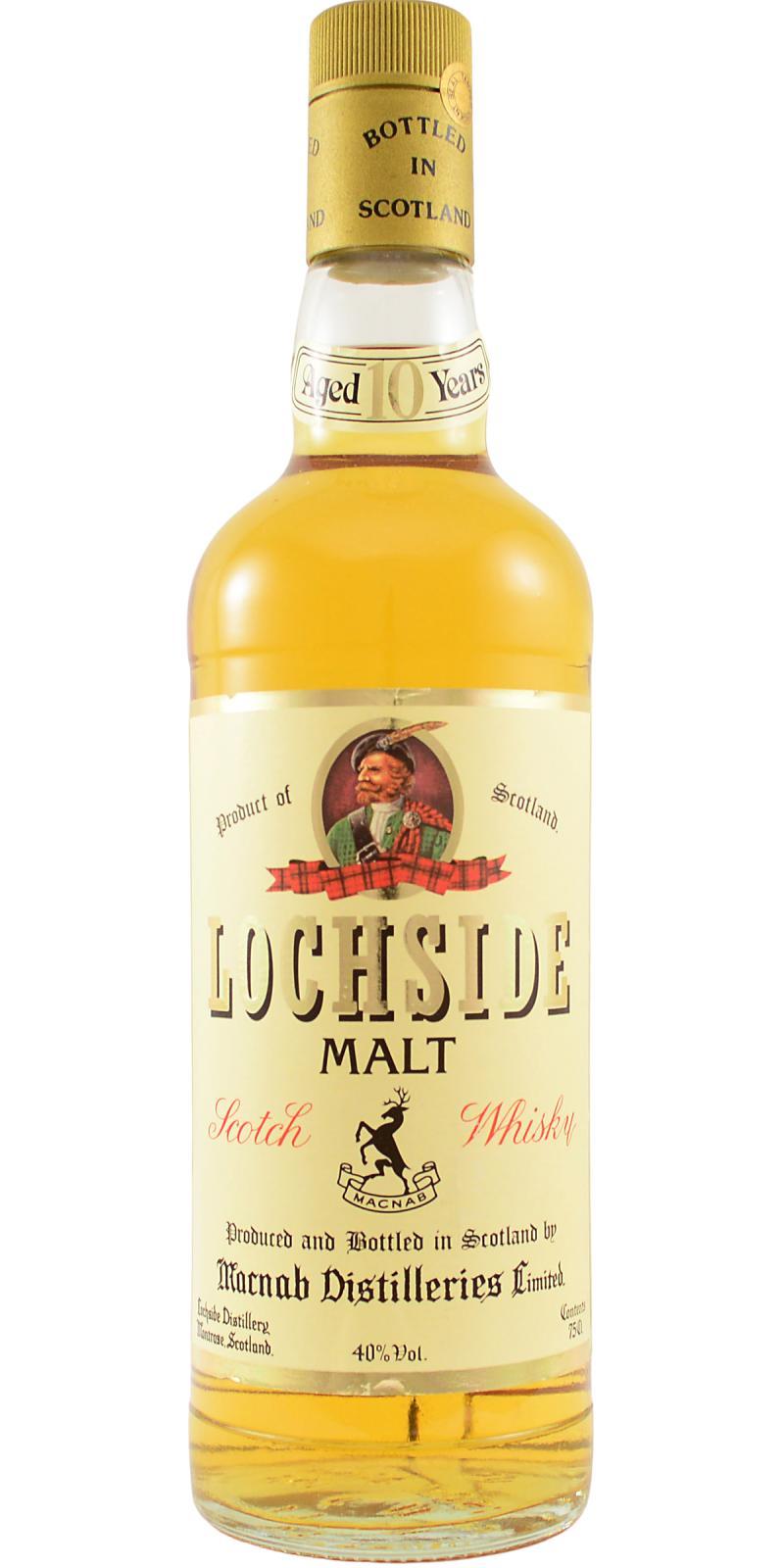 Lochside 10-year-old  Lochside Malt Scotch Whisky