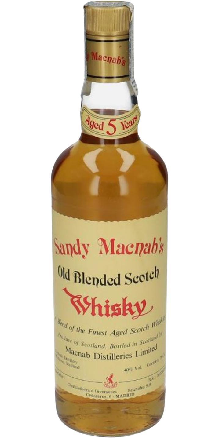 Sandy Macnab's 05-year-old  Old Blended Scotch Whisky