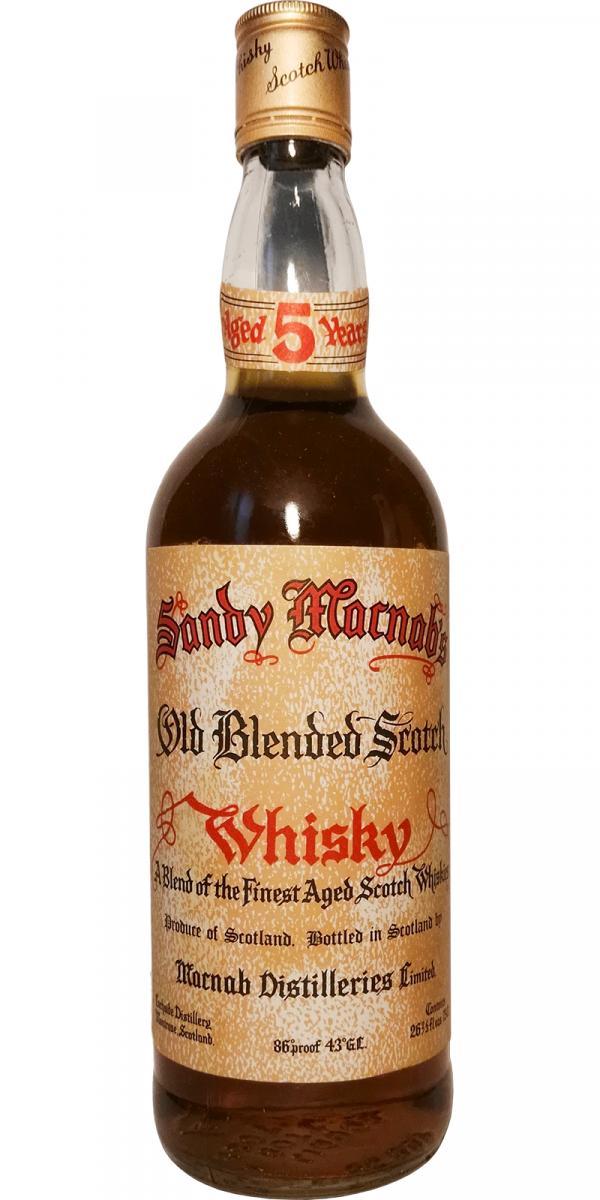 Sandy Macnab's 05-year-old  Old Blended Scotch Whisky