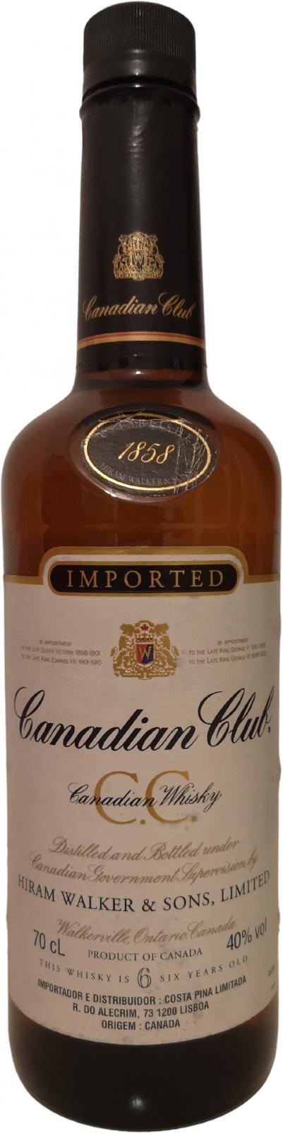 Canadian Club 06-year-old  Imported