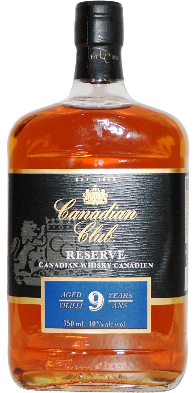 Canadian Club 09-year-old  Reserve
