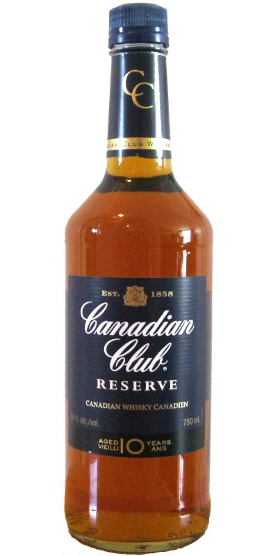Canadian Club 10-year-old  Reserve
