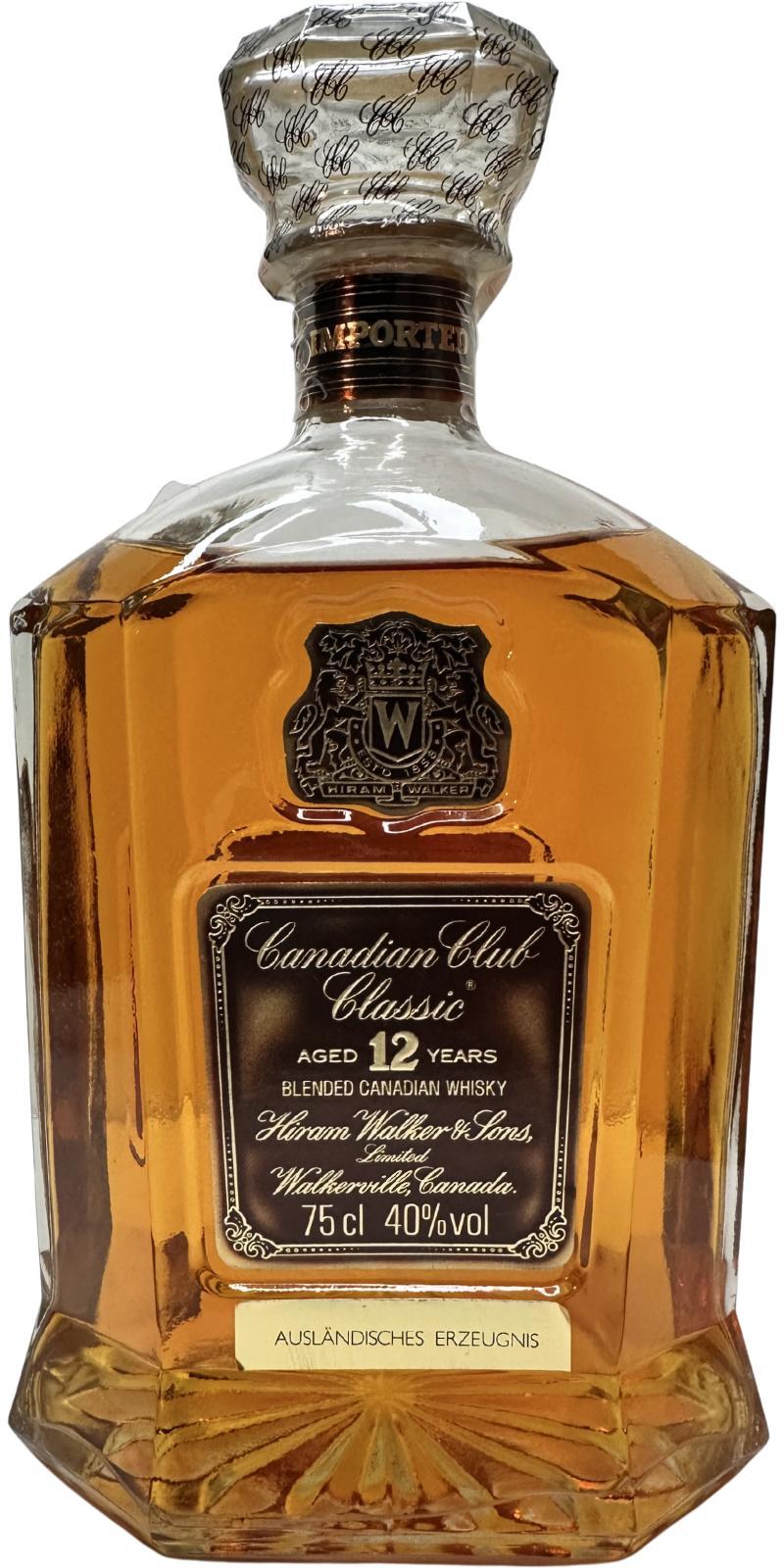 Canadian Club 12-year-old  Classic