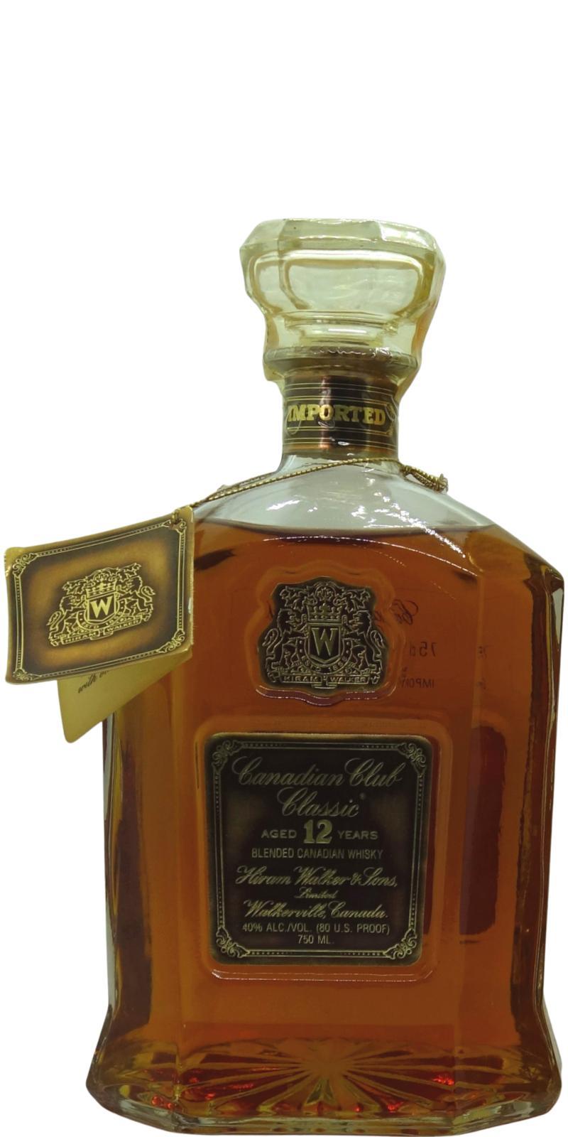 Canadian Club 12-year-old  Classic