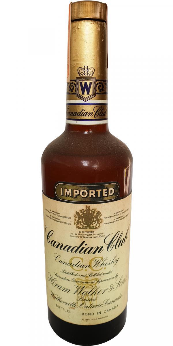 Canadian Club 1956 Imported