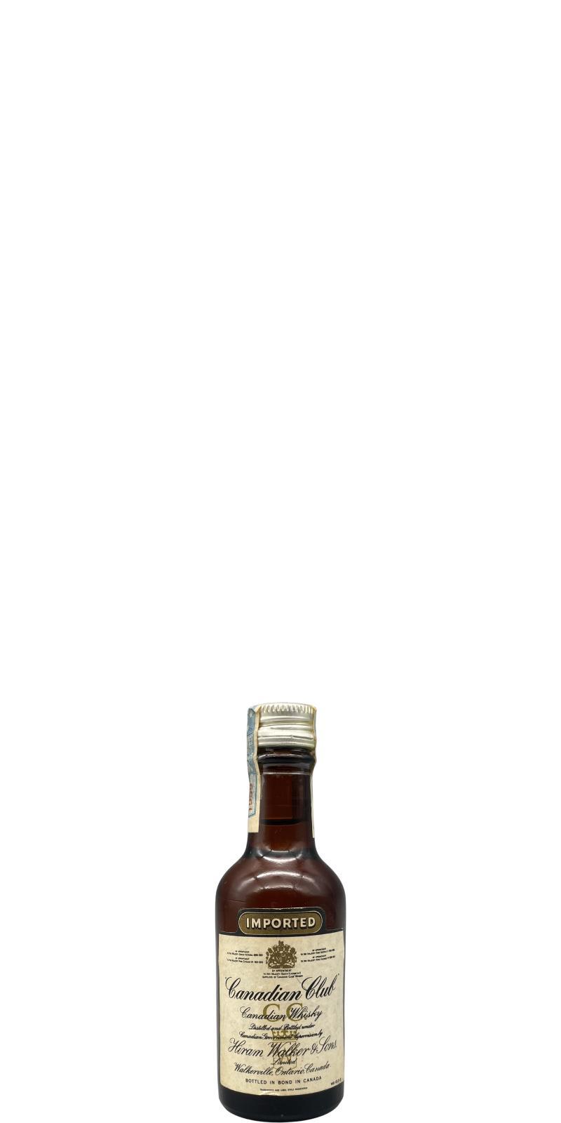 Canadian Club 1959  Imported