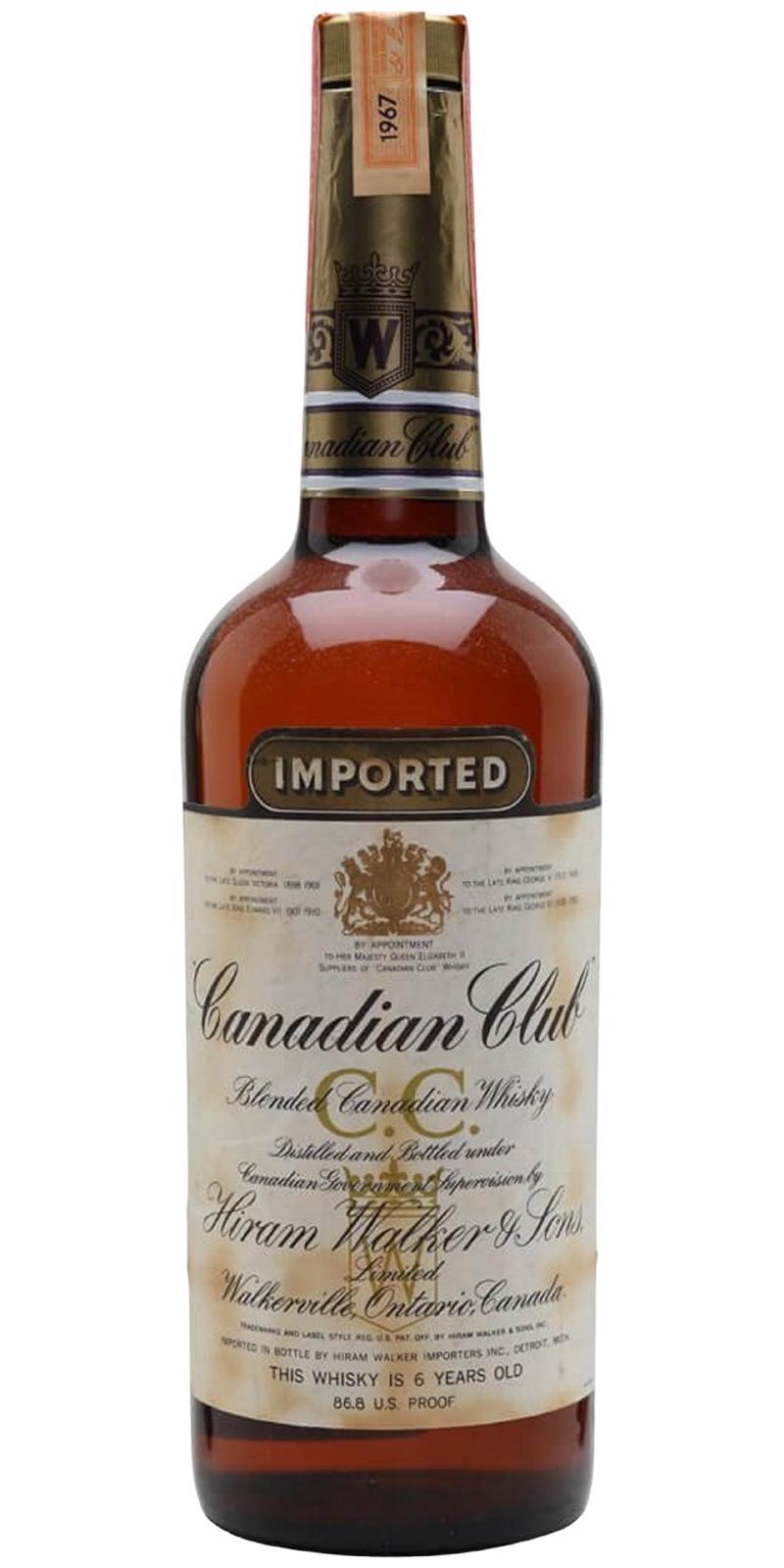 Canadian Club 1967  Imported