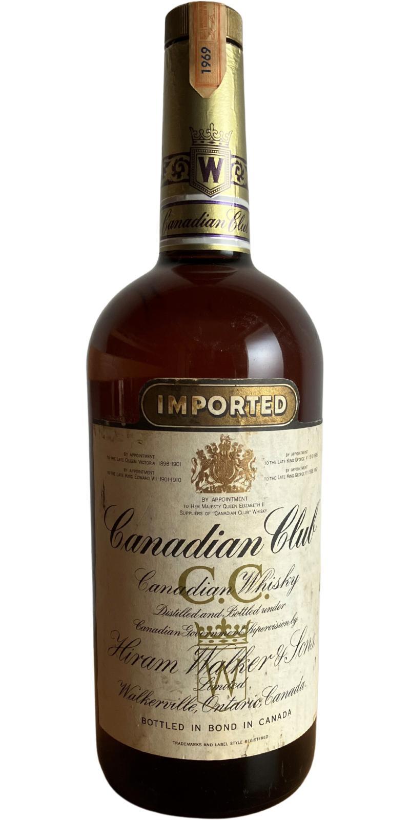 Canadian Club 1969  Imported