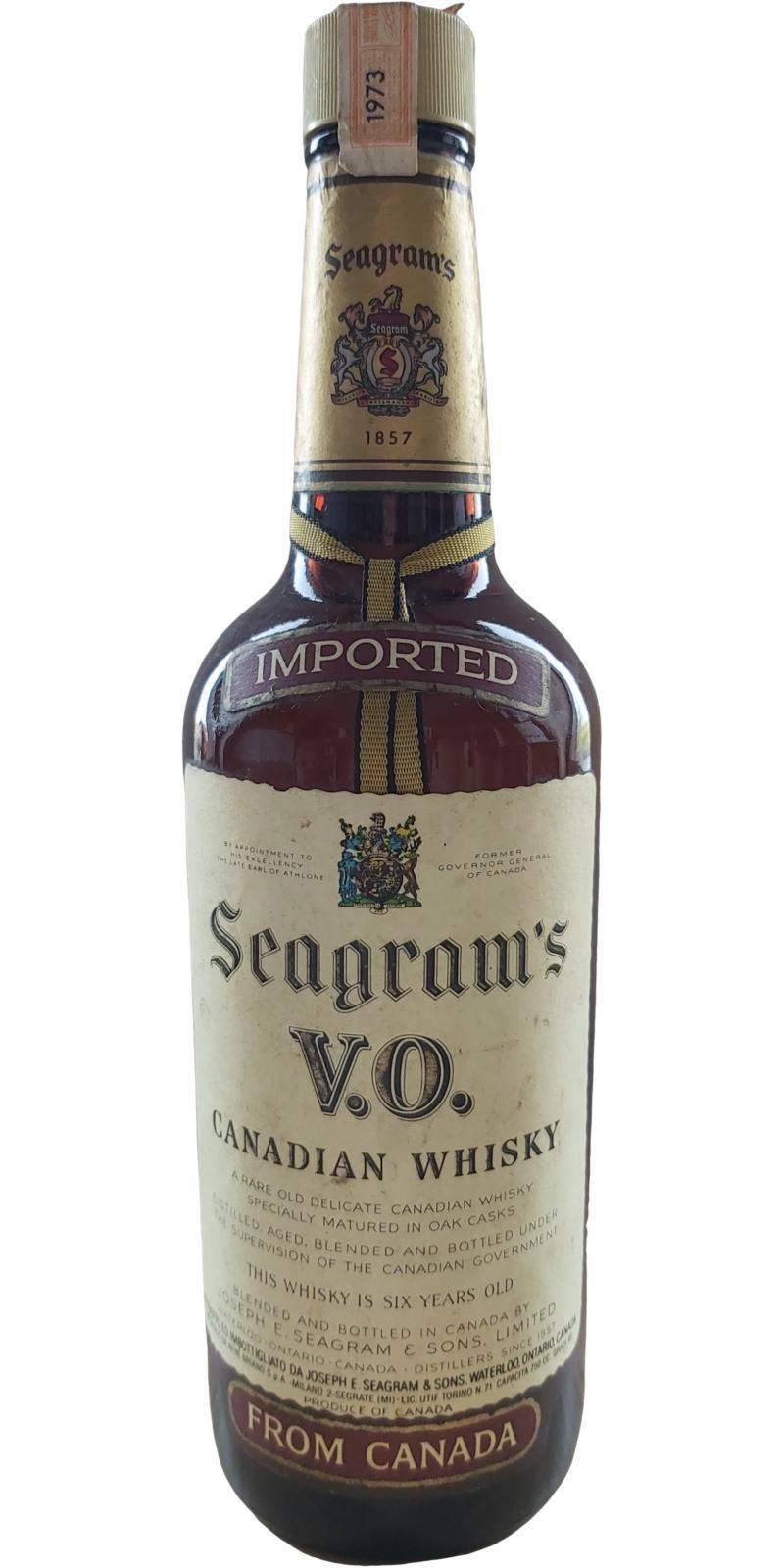 Canadian Club 1973  Imported