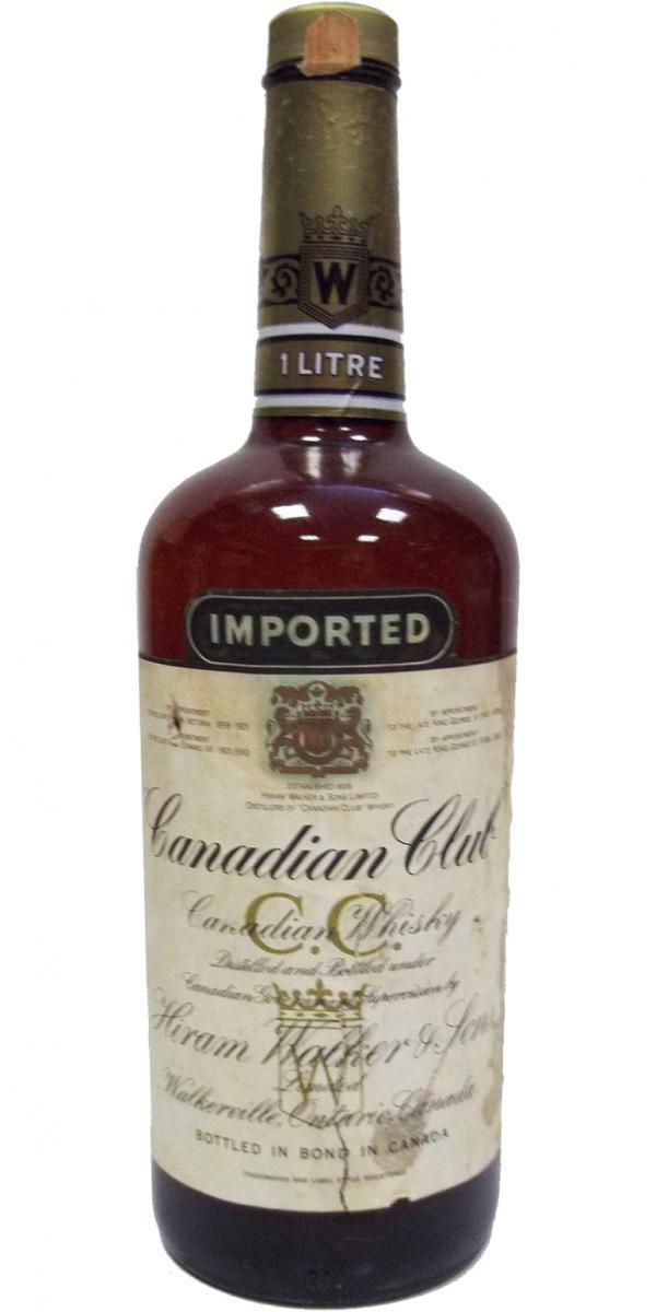 Canadian Club 1974 Imported