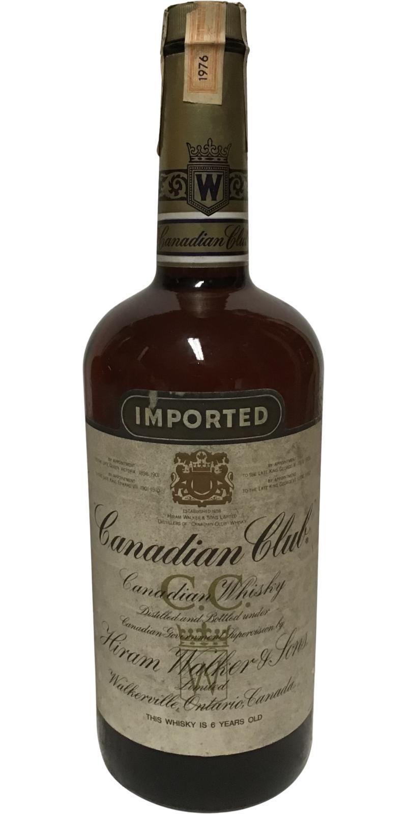 Canadian Club 1976  C.C.Imported
