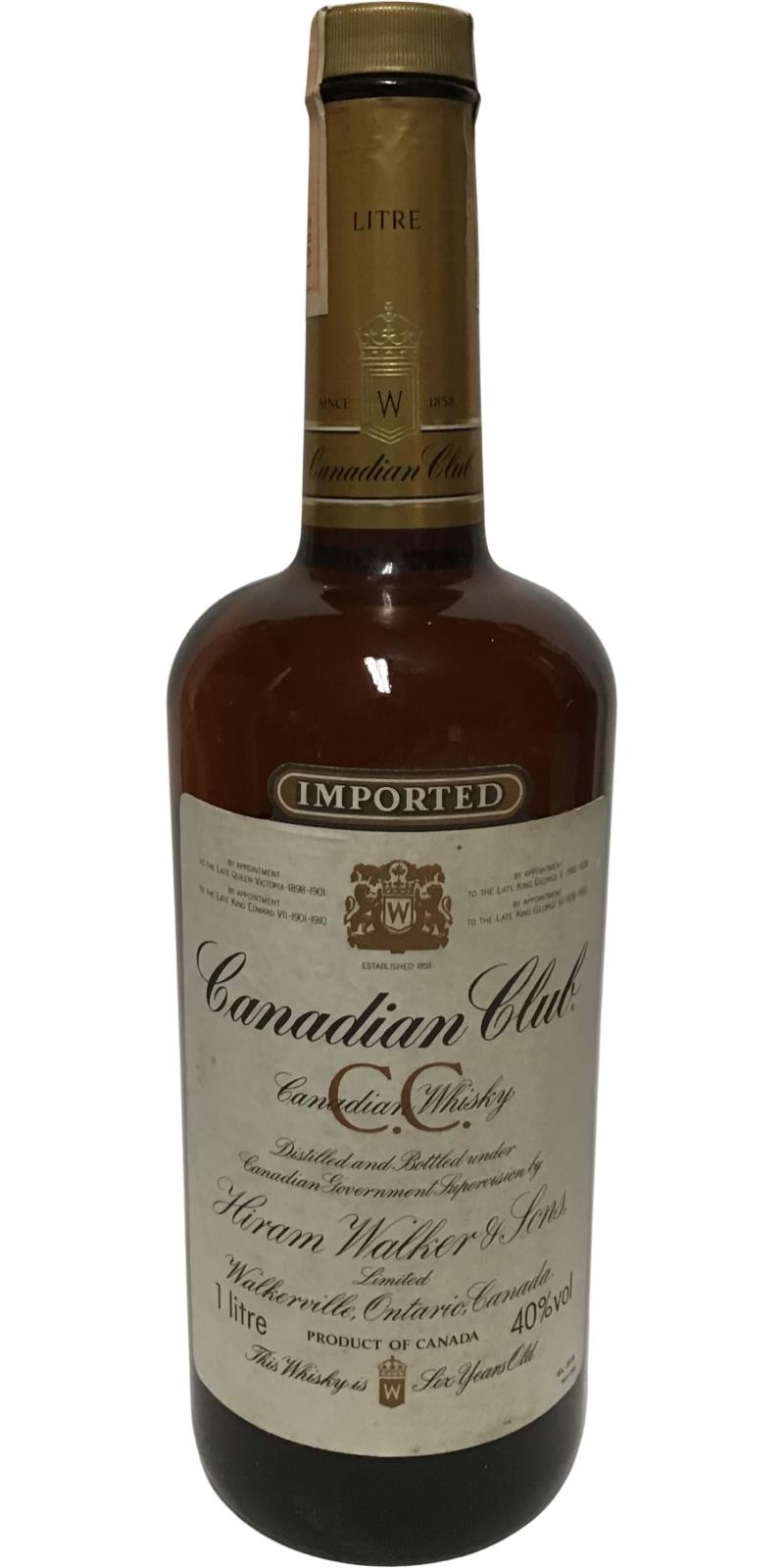 Canadian Club 1983  C.C.Imported