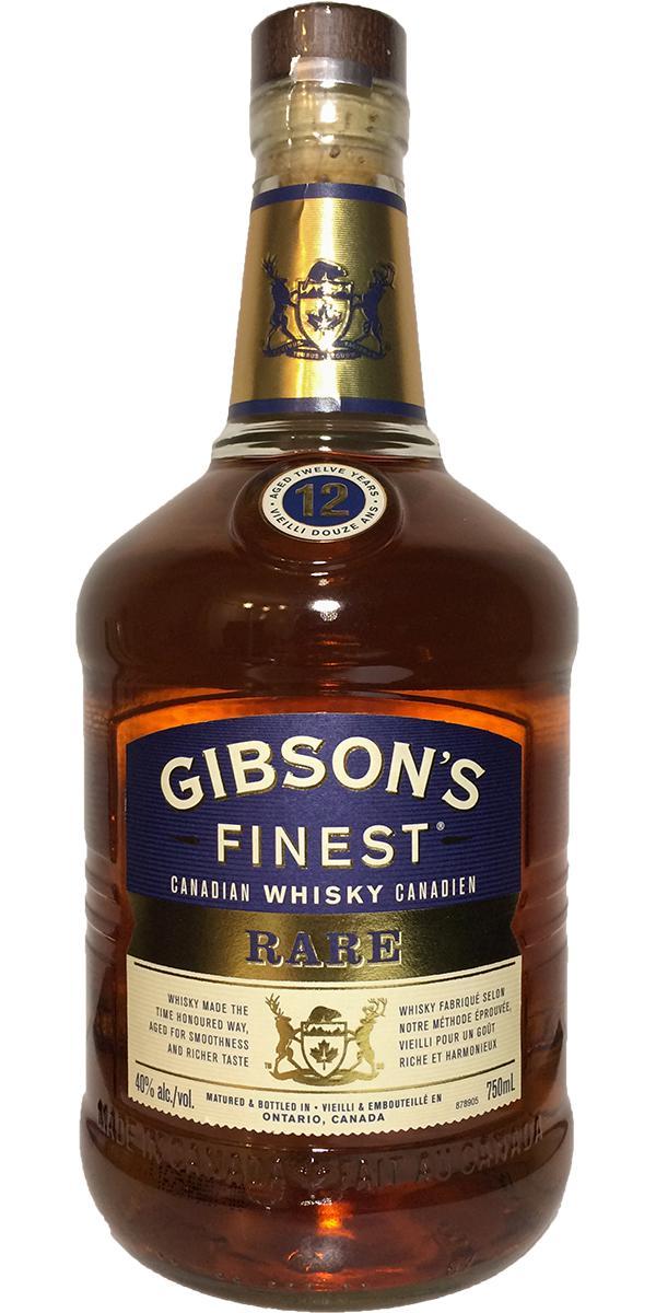 Gibson's Finest 12-year-old  Rare