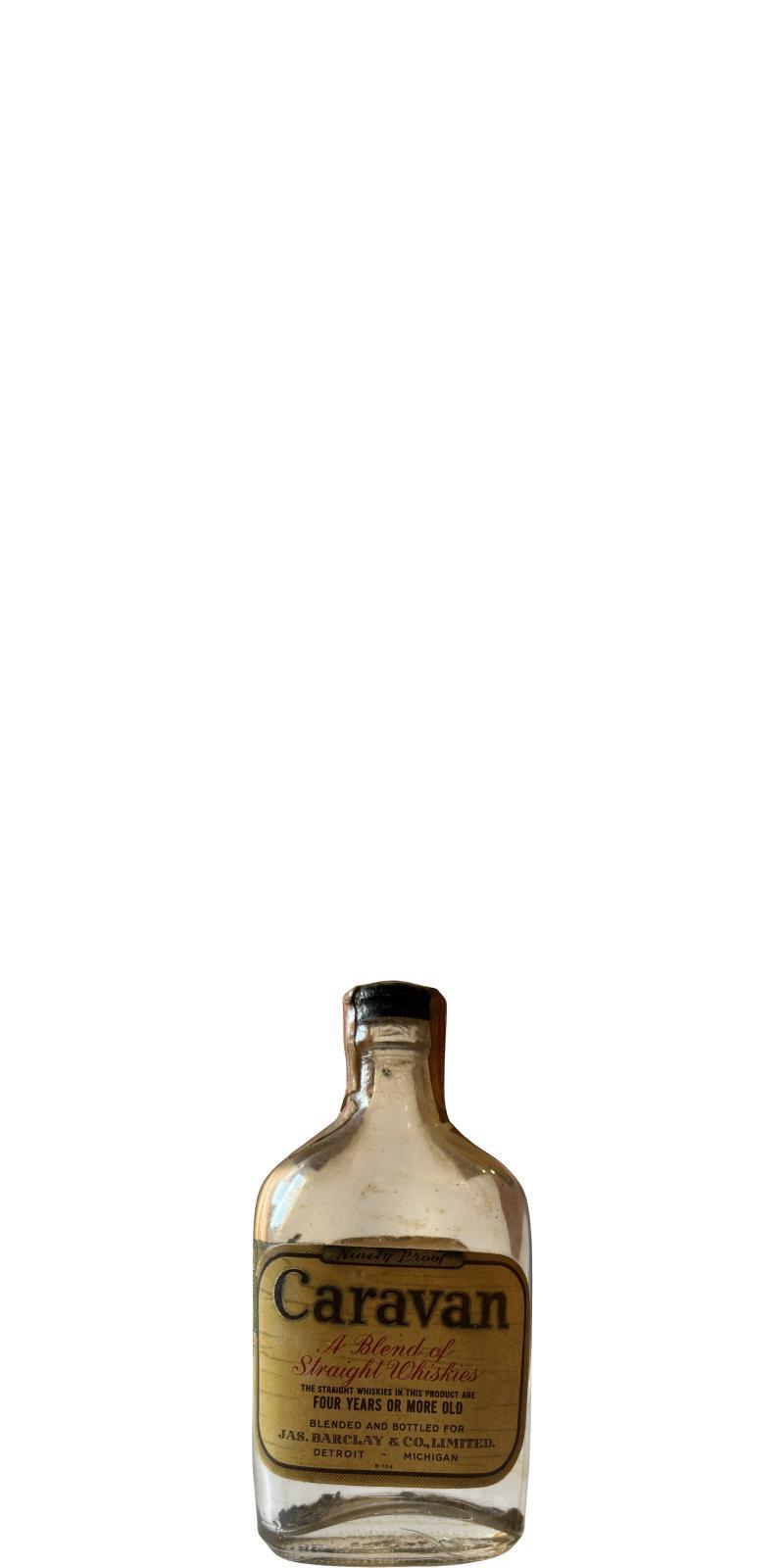 Hiram Walker 04-year-old  Caravan - A Blend of Straight Whiskeys