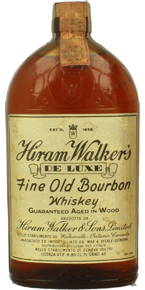 Hiram Walker Hiram Walker's De Luxe