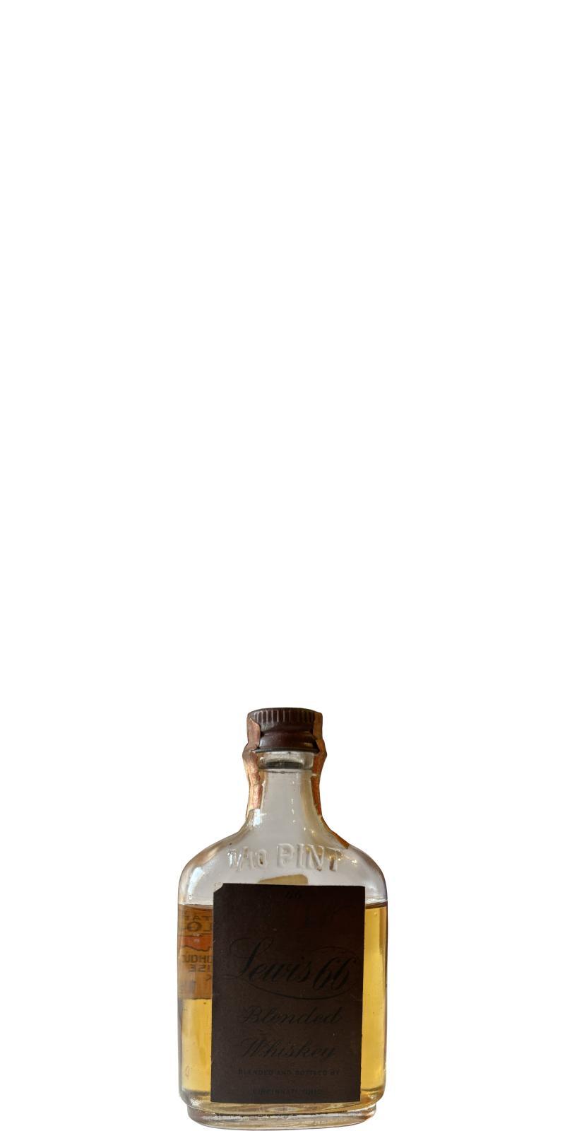 Hiram Walker Lewis 66  Blended Whiskey