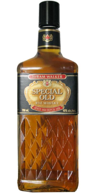 Hiram Walker Special Old Rye Whisky