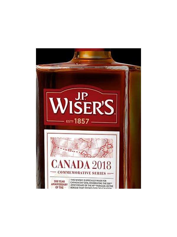 J.P. Wiser's Canada 2018  Commemorative Series
