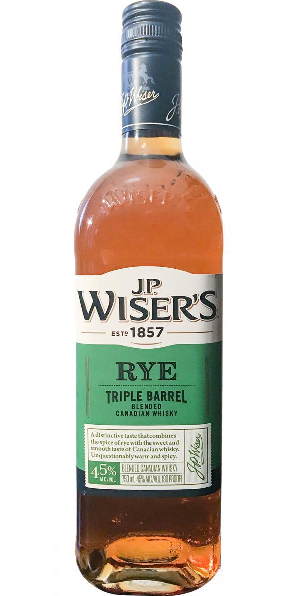 J.P. Wiser's Triple Barrel Rye