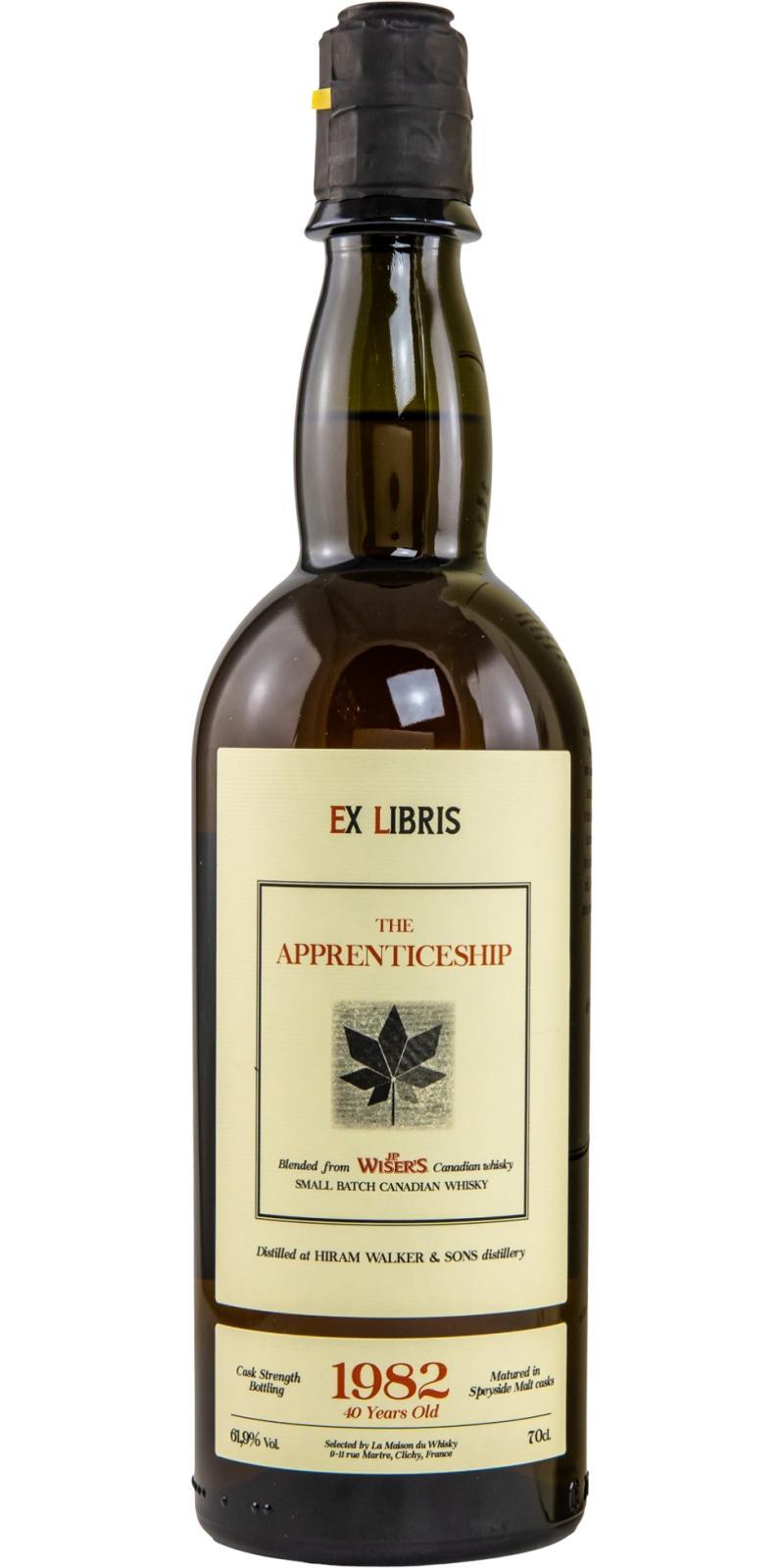 J.P. Wiser's 1982 LMDW  Ex-Libris - The Apprenticeship