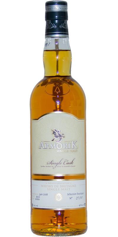 Armorik 2008  Single Cask - Sélection Boutique