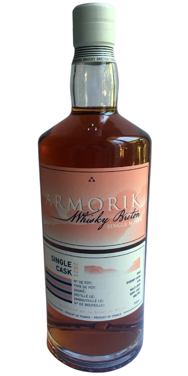 Armorik 2009  Sherry Single Cask Conquête