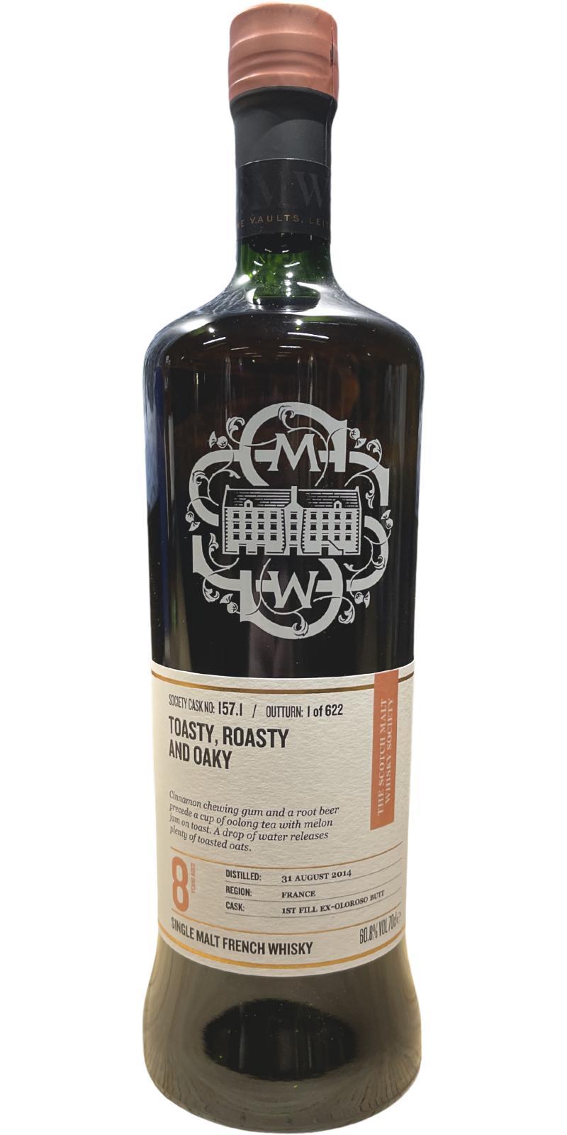 Armorik 2014 SMWS 157.1  Toasty, Roasty And Oaky