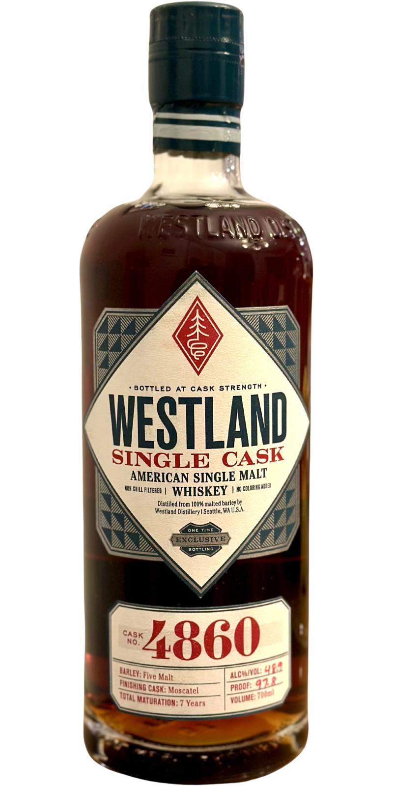Westland 07-year-old  American Single Malt Whiskey