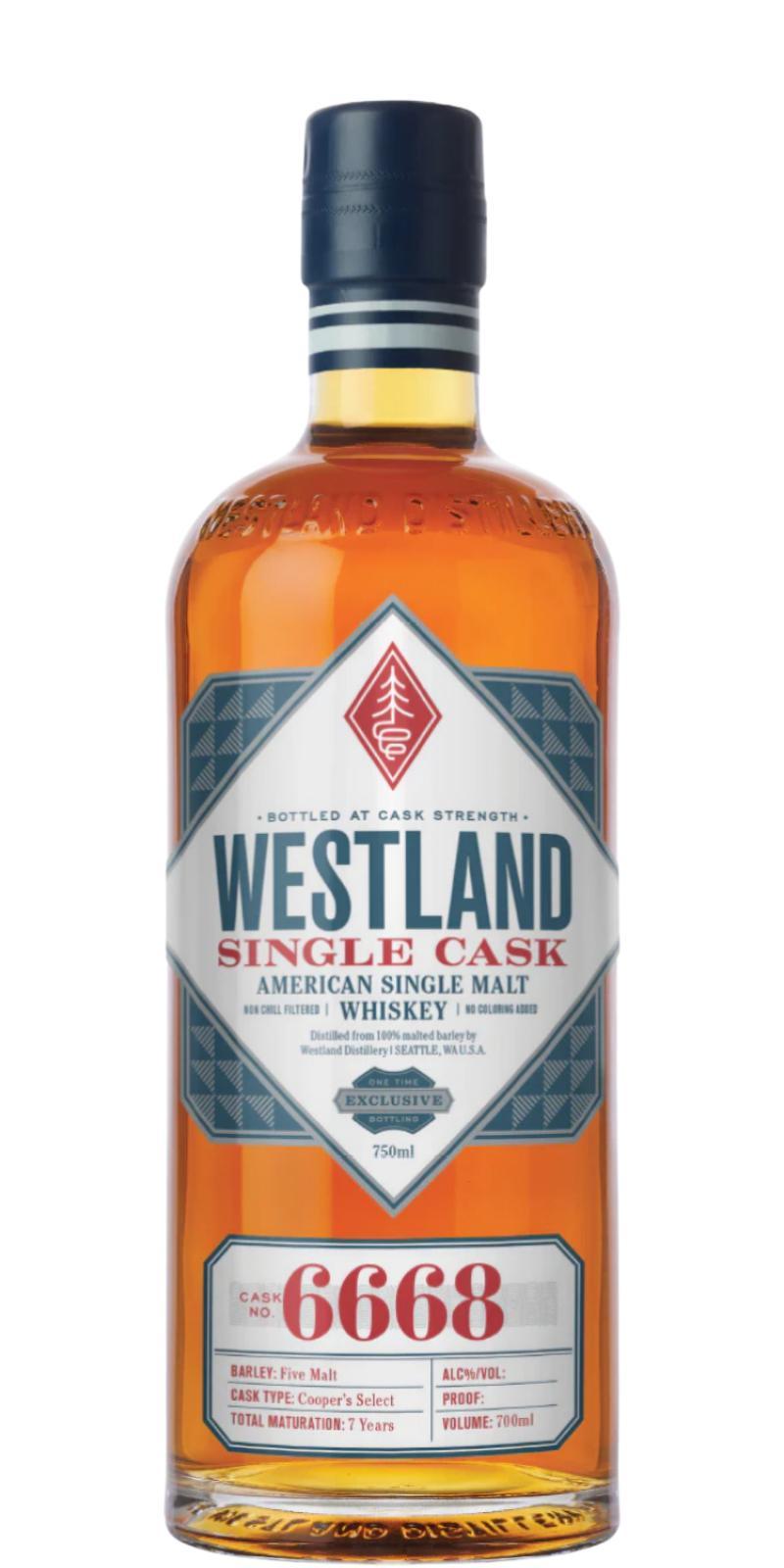 Westland 07-year-old  Single Cask