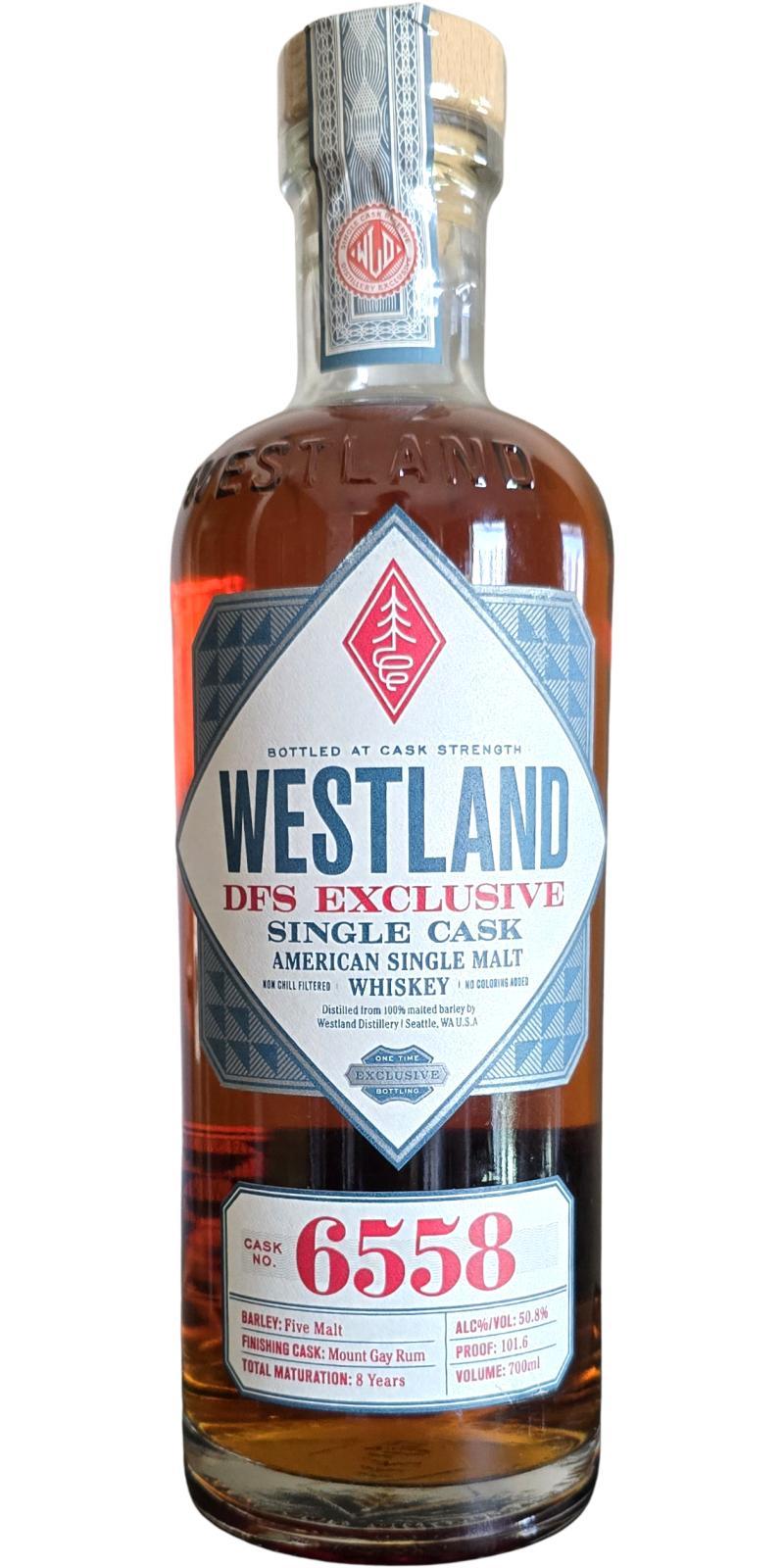 Westland 08-year-old  Single Cask Release
