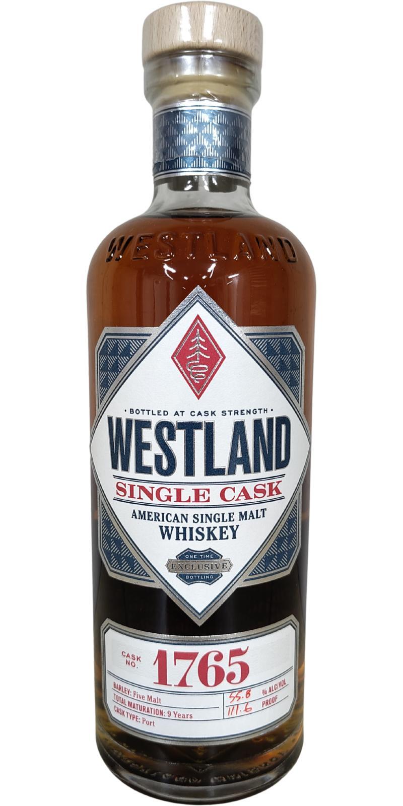 Westland 09-year-old  American Single Malt Whiskey